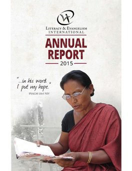 Annual Report 2015 Annual Report Download