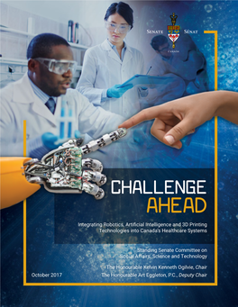 Challenge Ahead: Integrating Robotics, Artificial Intelligence (AI)