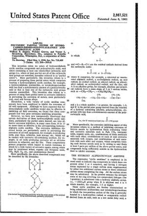 United States Patent Office Patented June 6, 1961