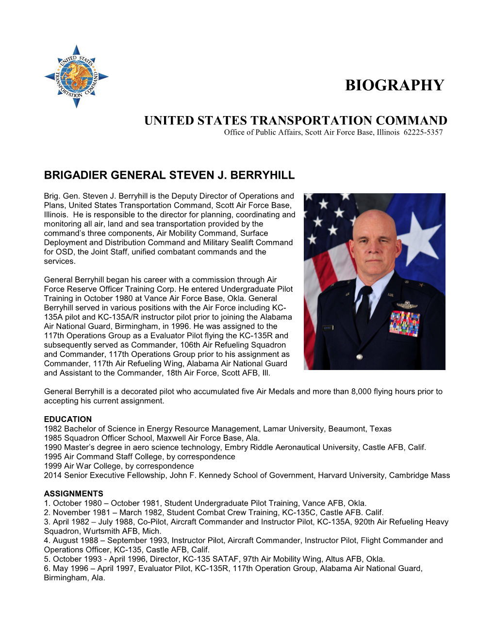 Brig Gen Berryhill