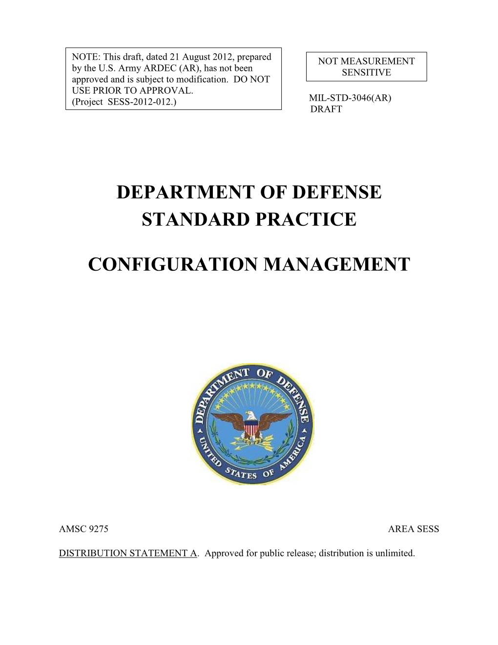 Department of Defense Standard Practice - DocsLib