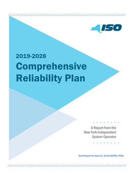 2019-2028 Comprehensive Reliability Plan