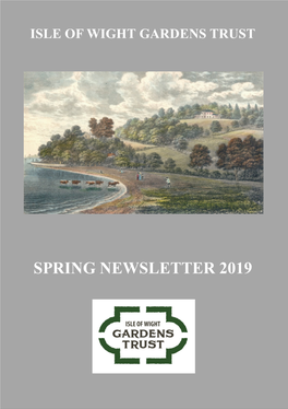 Spring Newsletter 2019