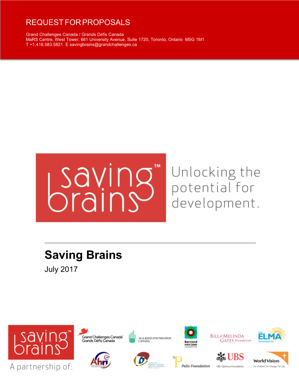 Saving Brains July 2017