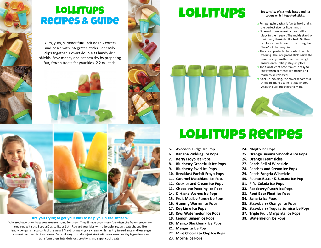 Lollitups Recipes & Guide □ Fun Penguin Design Is Fun to Hold and Is the Perfect Size for Little Hands