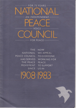 Nat Onal Peace Council 983%