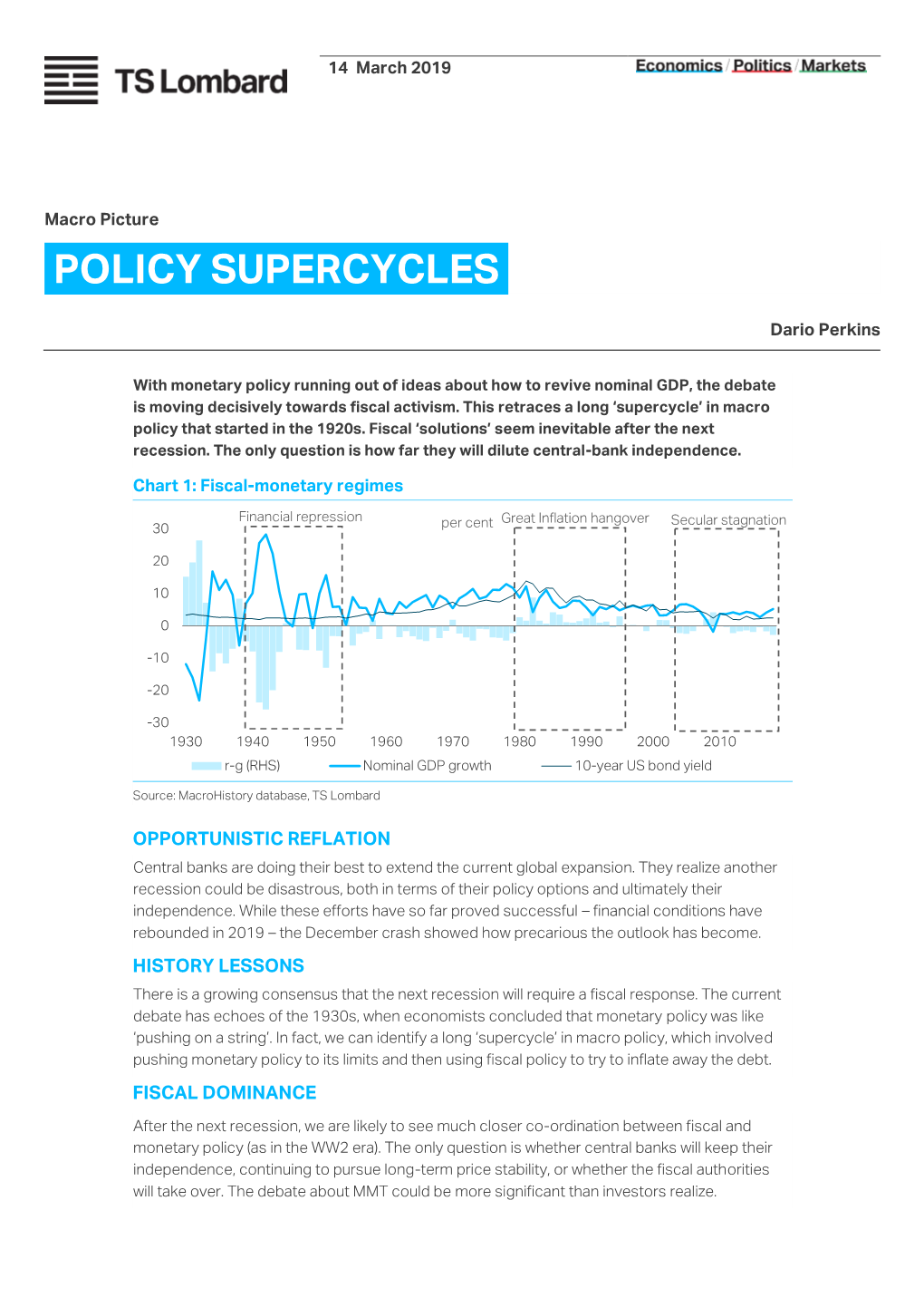 Policy Supercycles