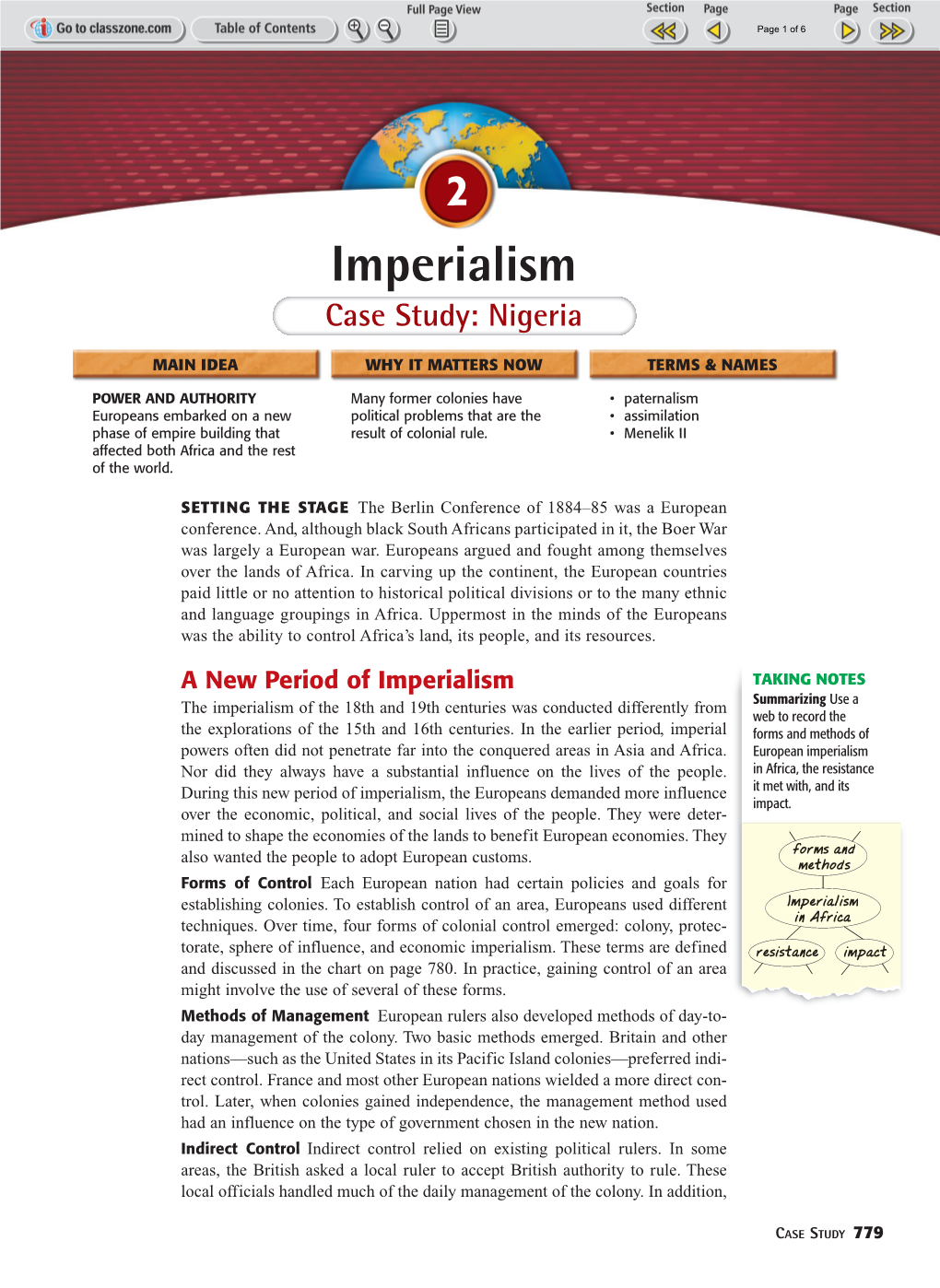 Imperialism Case Study: Nigeria