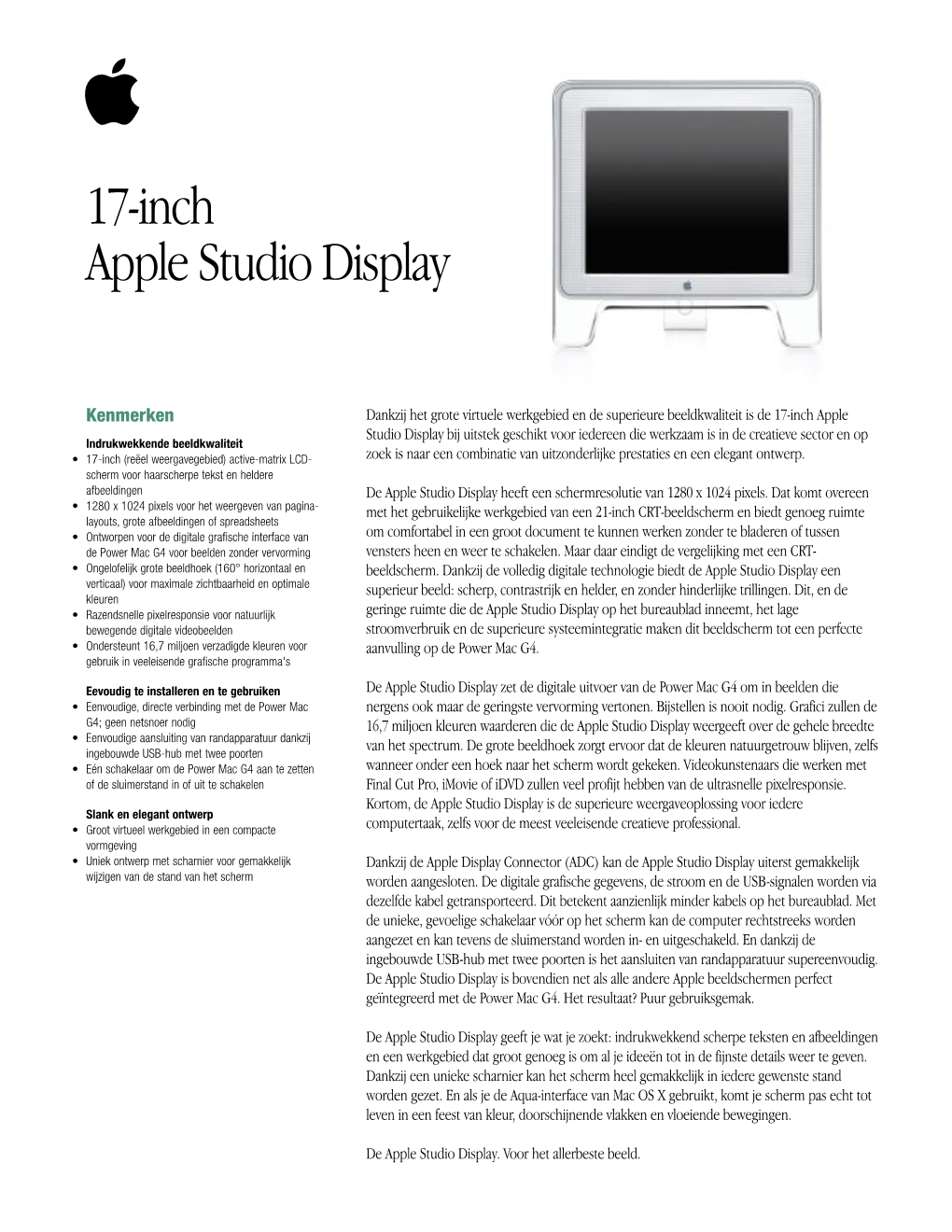 17-Inch Apple Studio Display