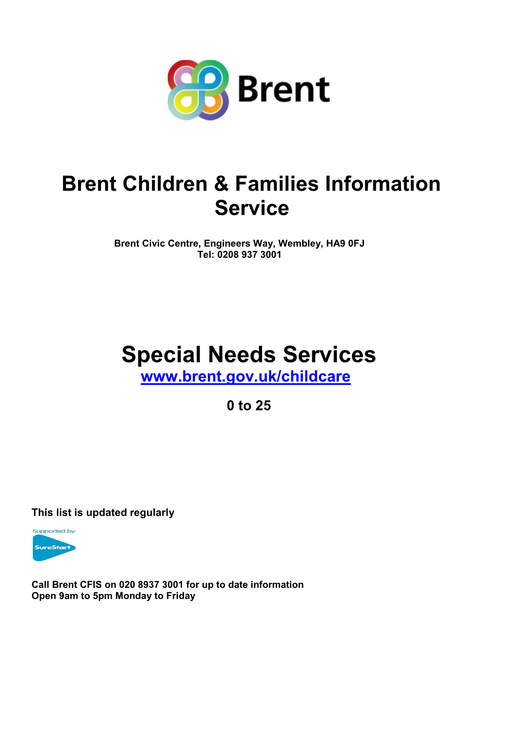 Special Needs Services