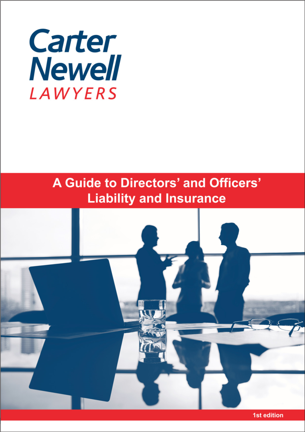 A Guide to Directors' and Officers' Liability and Insurance 1St Edition PDF 1.01 MB