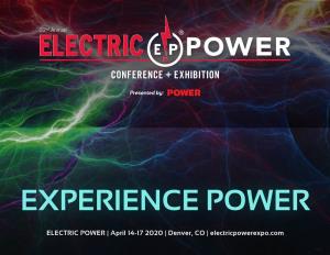ELECTRIC POWER | April 14-17 2020 | Denver, CO | Electricpowerexpo.Com