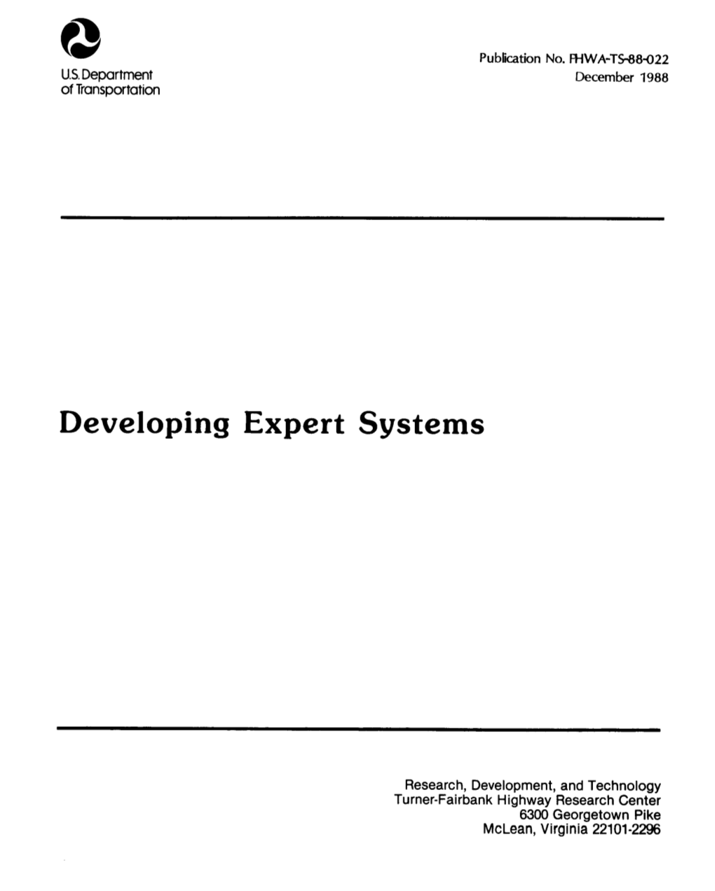 Developing Expert Systems