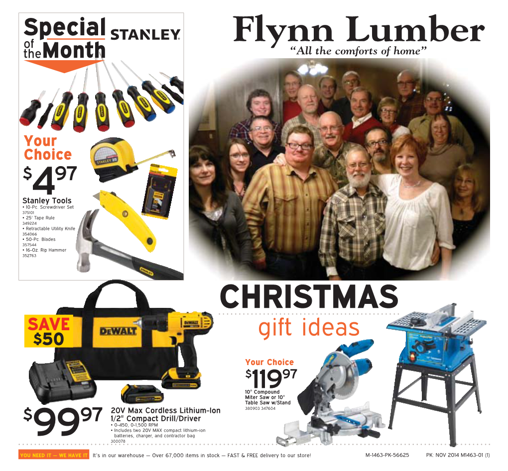 Flynn Lumber “All the Comforts of Home”