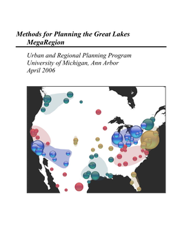 Methods for Planning the Great Lakes Megaregion