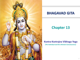 BHAGAVAD GITA Chapter 13