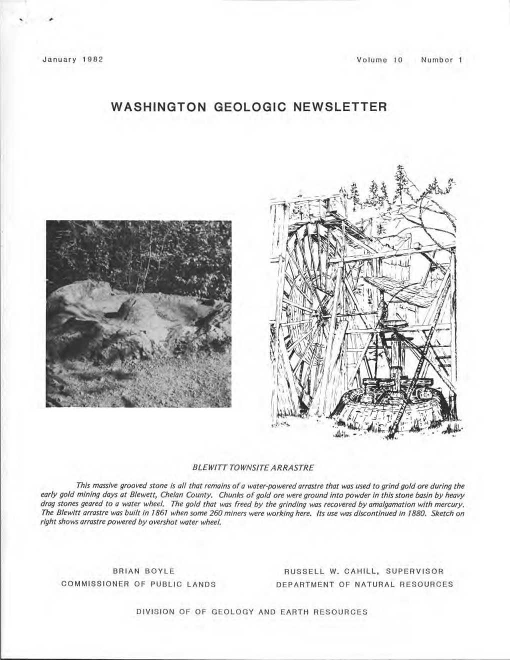 Washington Geology