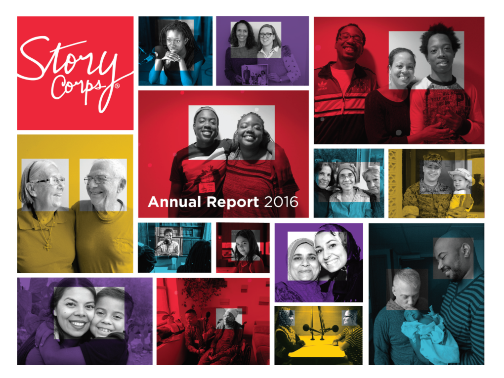 STORYCORPS Annual Report 2016