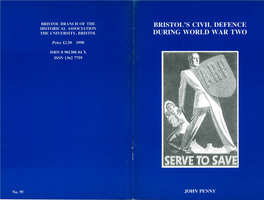 Bristol's Civil Defence During World War