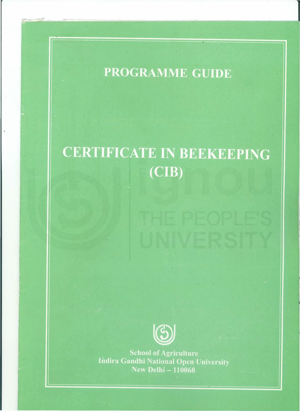 Programme Guide