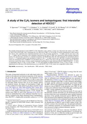 A Study of the C3H2 Isomers and Isotopologues: ﬁrst Interstellar Detection of HDCCC?