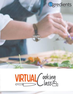 Virtual Cooking Class Brochure