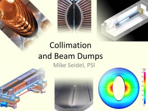 Collimation and Beam Dumps Mike Seidel, PSI Outline