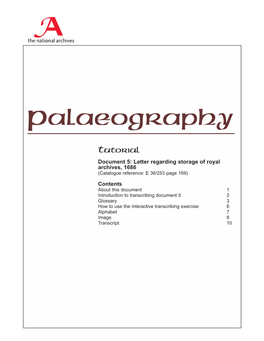 Palaeography