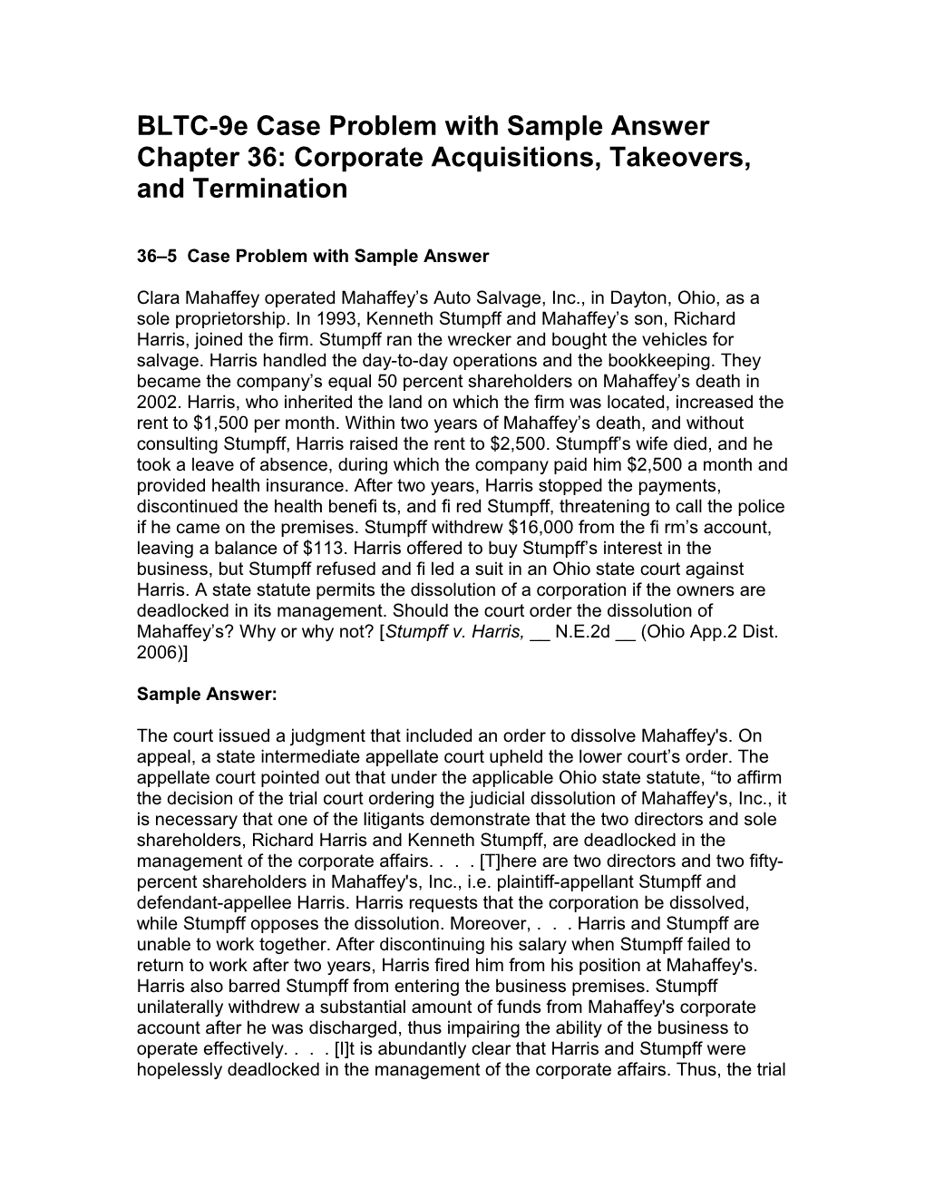 Chapter 4 - Constitutional Authority to Regulate Business s11