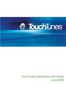 Touchtunes Dashboard User Guide