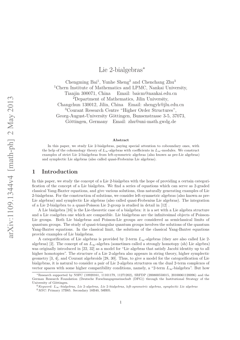 Lie 2-Bialgebras in Section 3