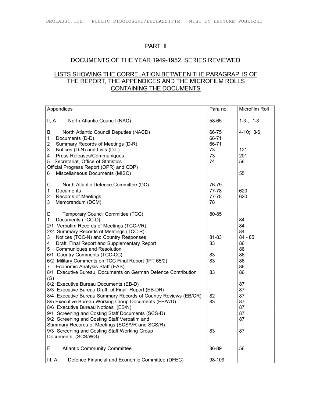 Part Ii Documents of the Year 1949-1952, Series