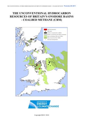 Unconventional Hydrocarbon Resources of Britain's