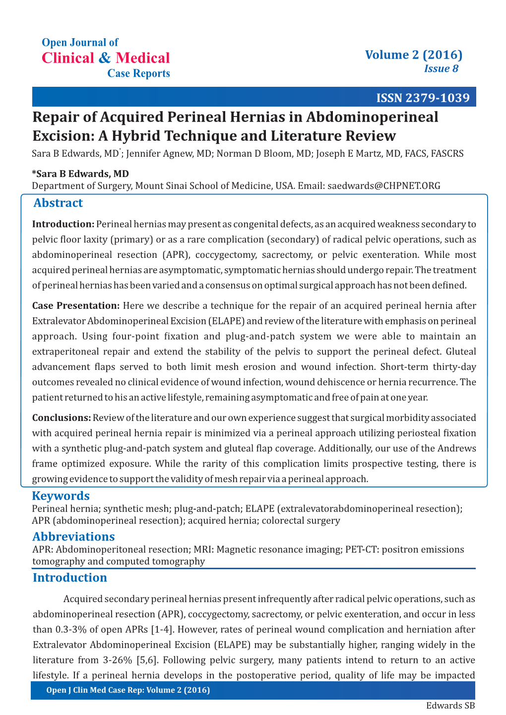 Repair Of Acquired Perineal Hernias In Abdominoperineal Excision Docslib