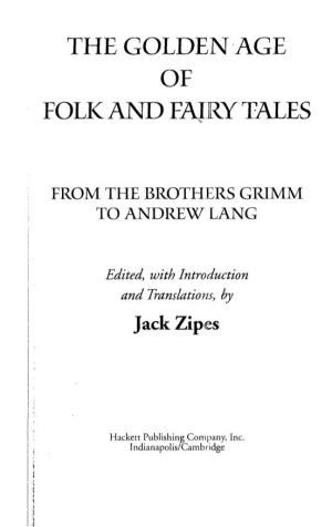 The Golden Age of Folk and Fairy Tales