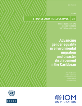 Advancing Gender Equality in Environmental Migration and Disaster Displacement in the Caribbean