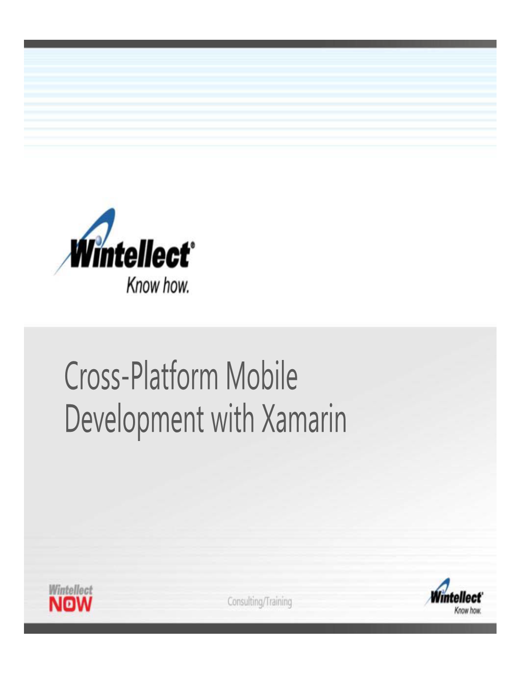 Cross-Platform Mobile Development with Xamarin Wintellect Core Services