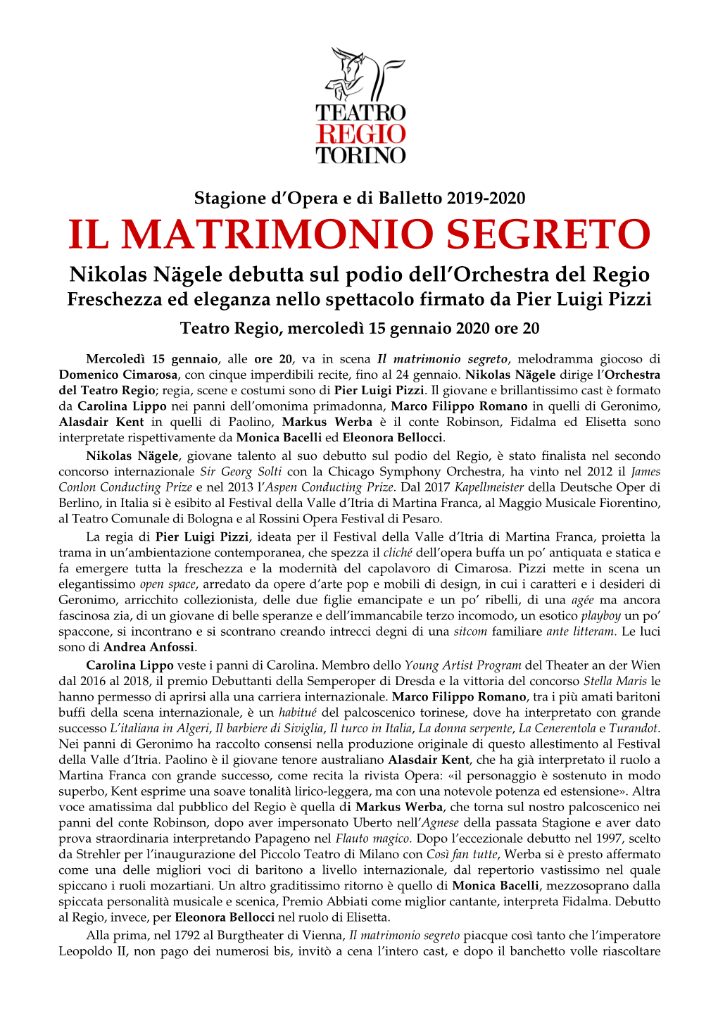 Il Matrimonio Segreto