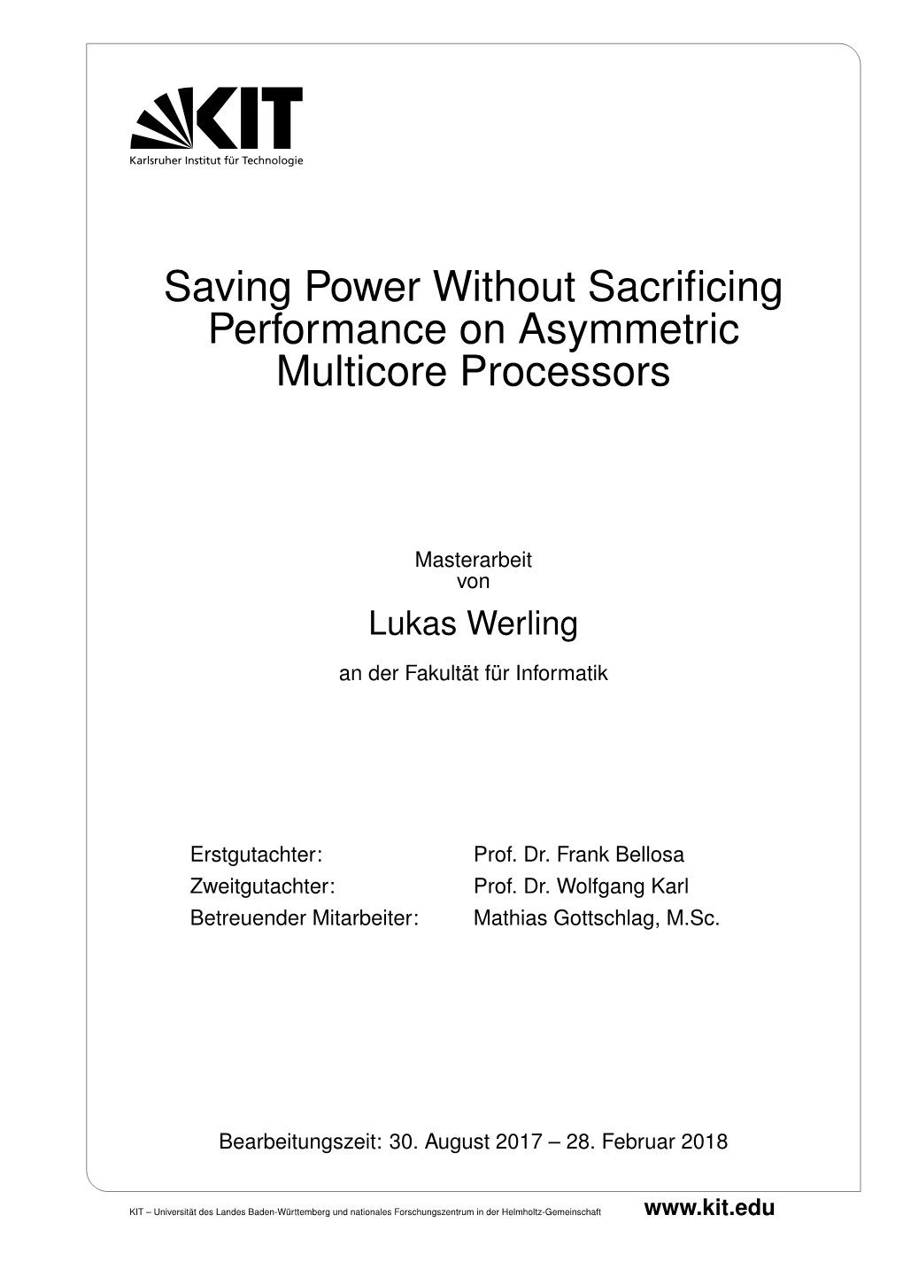 Saving Power Without Sacrificing Performance on Asymmetric