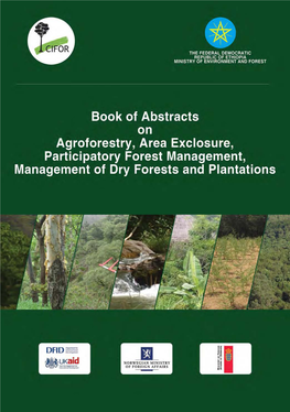 Book of Abstracts on Agroforestry, Area Exclosure, Participatory Forest