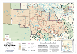 KINGOONYA Management Group Natural Resources Natural ABORIGINAL MARALINGA South Australian Arid Australian South TJARUTJA CHUNDARIA Lands NRM Region NRM Lands LAND