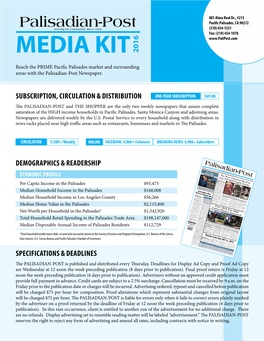 Media Kit 2016