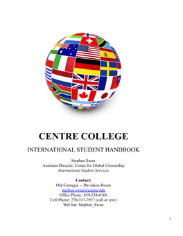 International Student Handbook