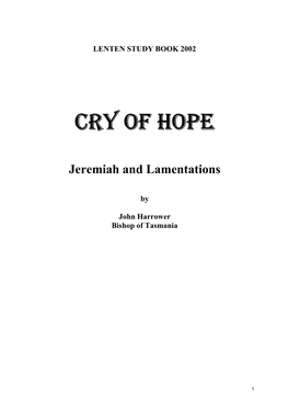 Jeremiah and Lamentations