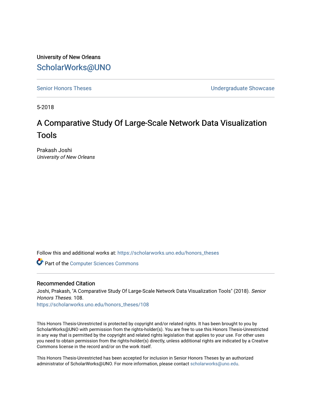 A Comparative Study of Large-Scale Network Data Visualization Tools