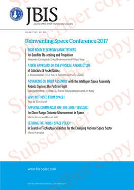 Reinventing Space Conference 2017
