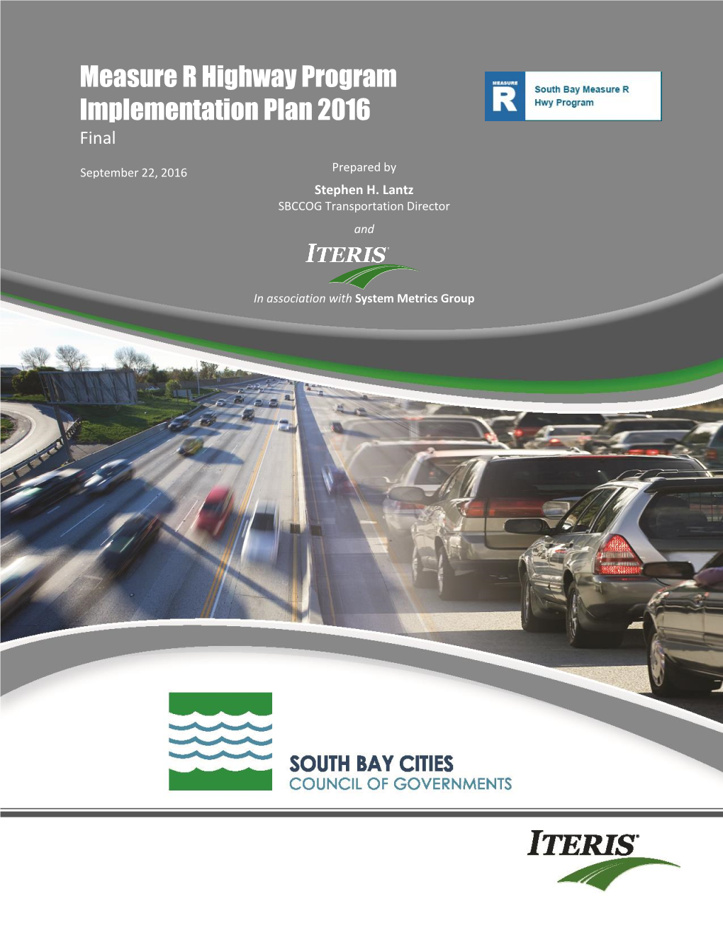 Measure R Highway Program Implementation Plan 2016