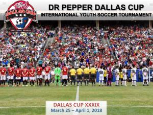 Dr Pepper Dallas Cup International Youth Soccer Tournament