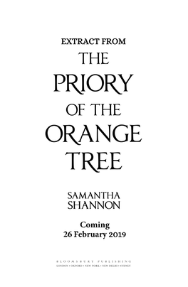 Coming 26 February 2019 EXTRACT FROM