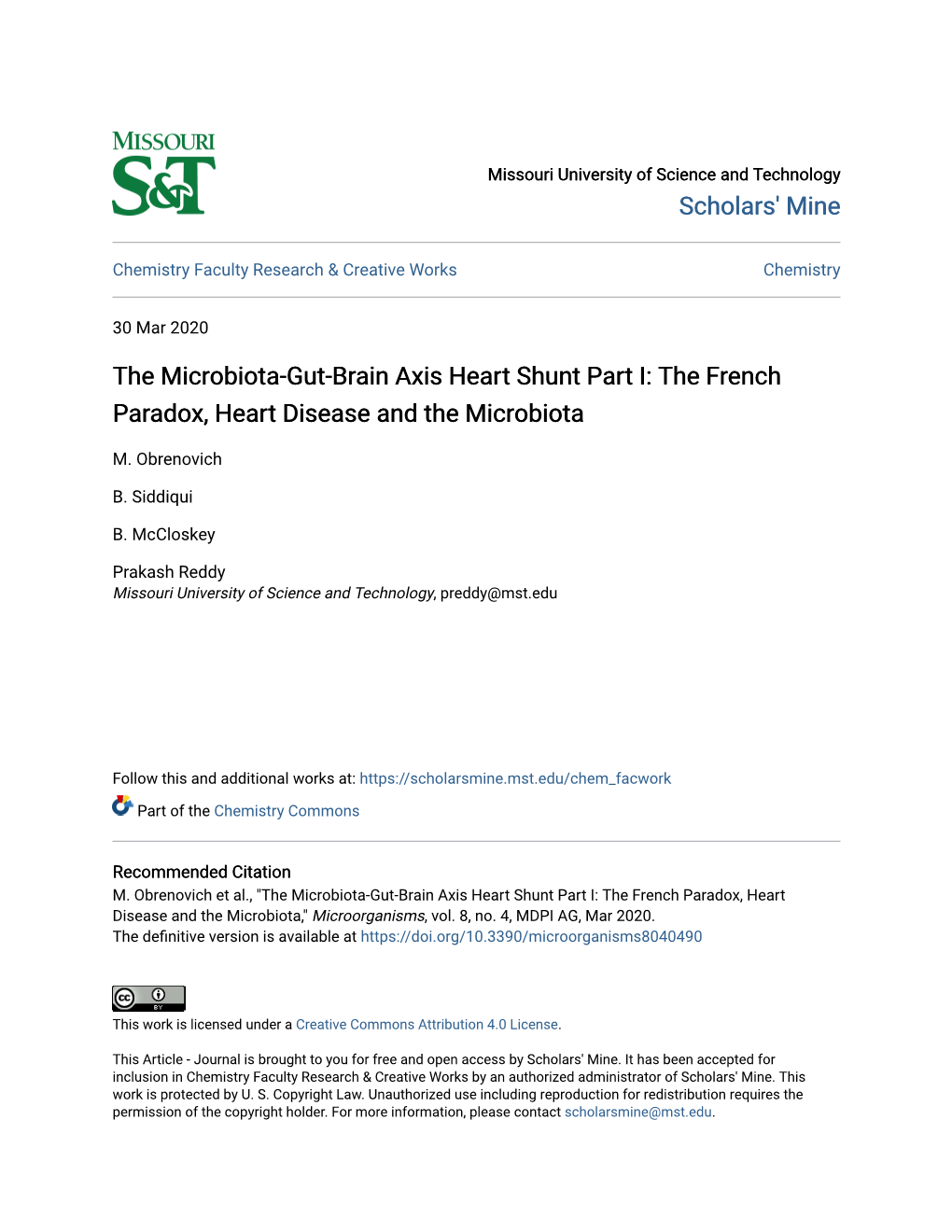 The French Paradox, Heart Disease and the Microbiota